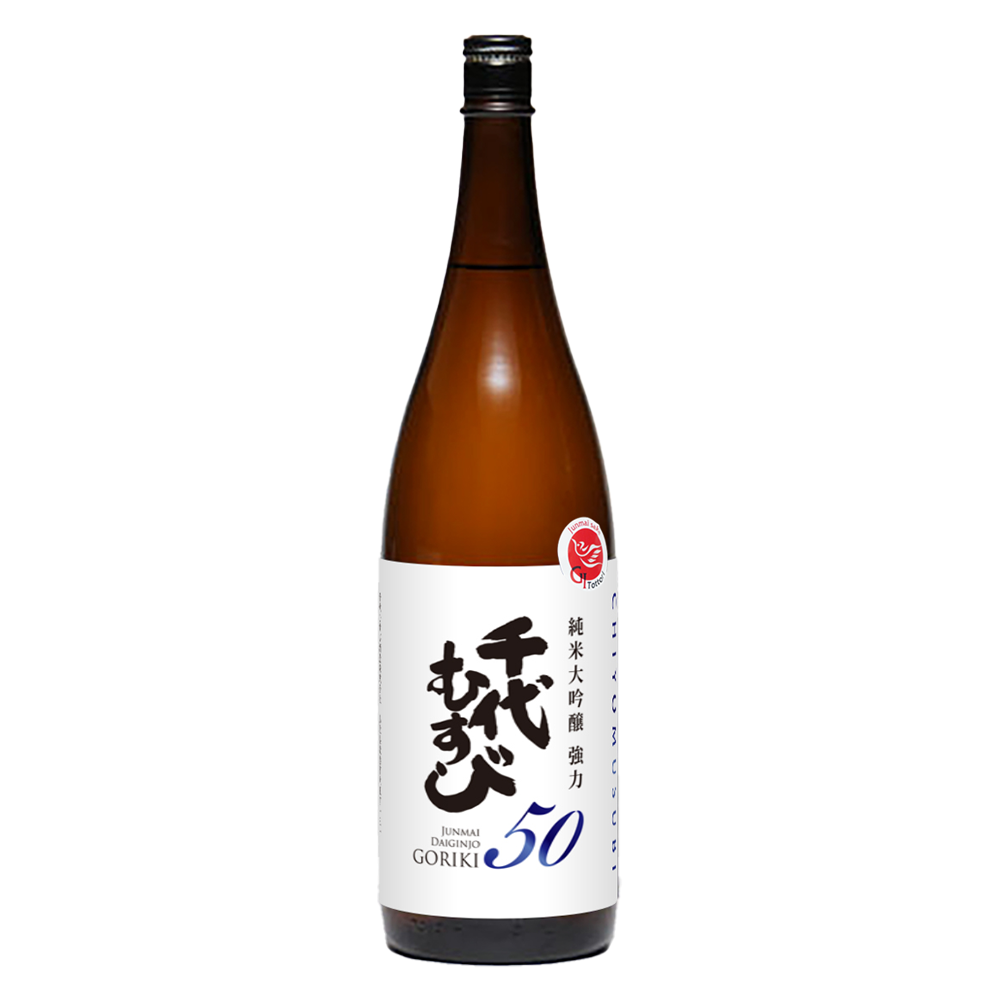 【GI鳥取・認定酒】千代むすび純米大吟醸 強力50 GI鳥取 1.8L