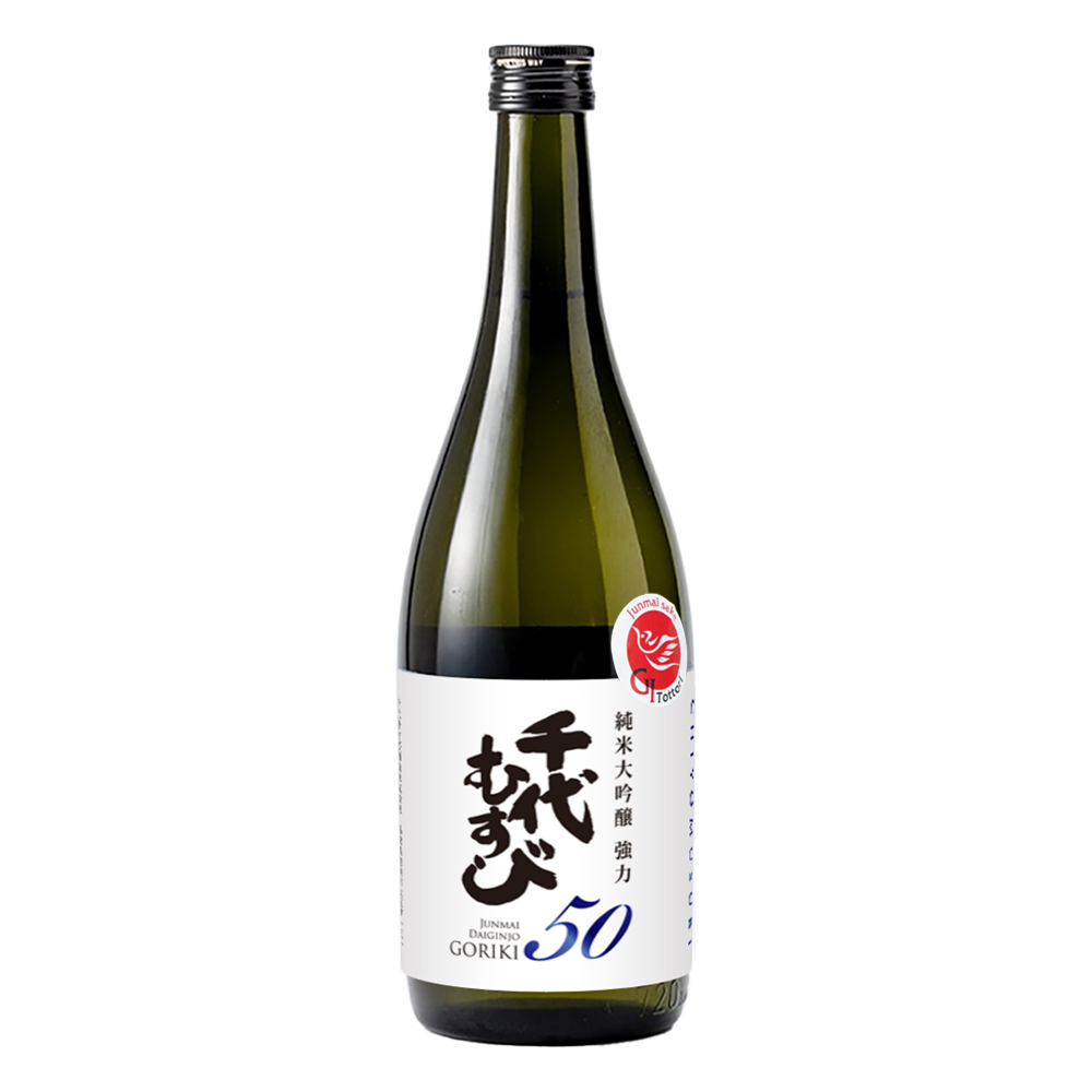 【GI鳥取・認定酒】千代むすび純米大吟醸 強力50 GI鳥取 720ml